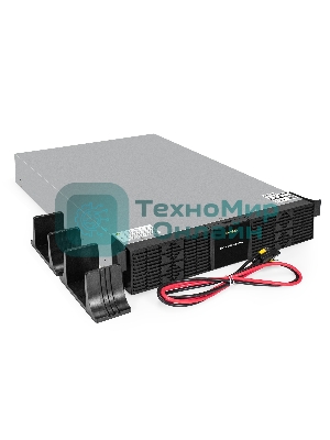 Батарейный блок ExeGate PowerExpert BX-2U.192V.16S7Ah для ULS-575-6kVA/ULS-575-10kVA встроенные батареи 12V 7.2Ah - 16шт, Rackmount 2U/Tower, металлический корпус, черный