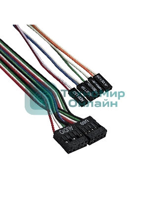 Компьютерный корпус MiniITX ExeGate MI-209 Black, miniITX/mATX, (M300, 80мм), 2хUSB, Audio