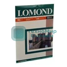 Фотобумага Lomond односторонняя матовая, 90г/м2, A4 (21X29,7)/25л. для струйной печати