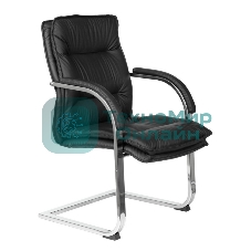 Кресло Бюрократ T-9927SL-LOW-V черный, кожа