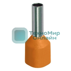 Наконечник-гильза изол. Е0508 (уп. 100 шт) IEK UGN10-D05-02-08