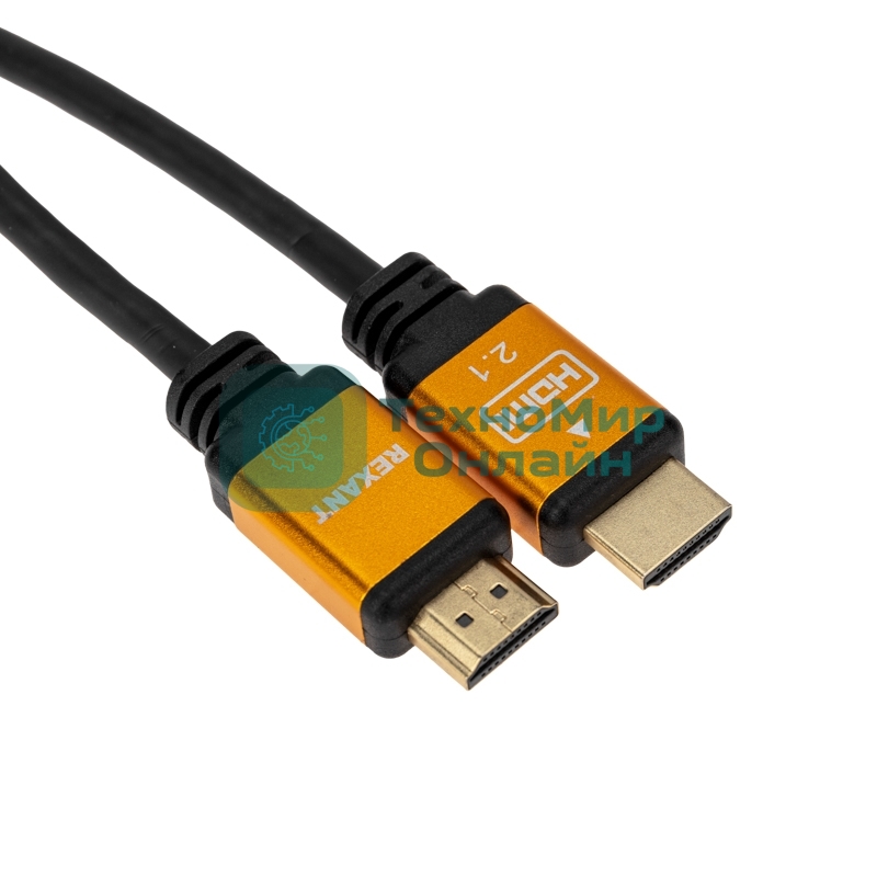 Кабель Rexant HDMI - HDMI 2.1 длина 1 метр GOLD