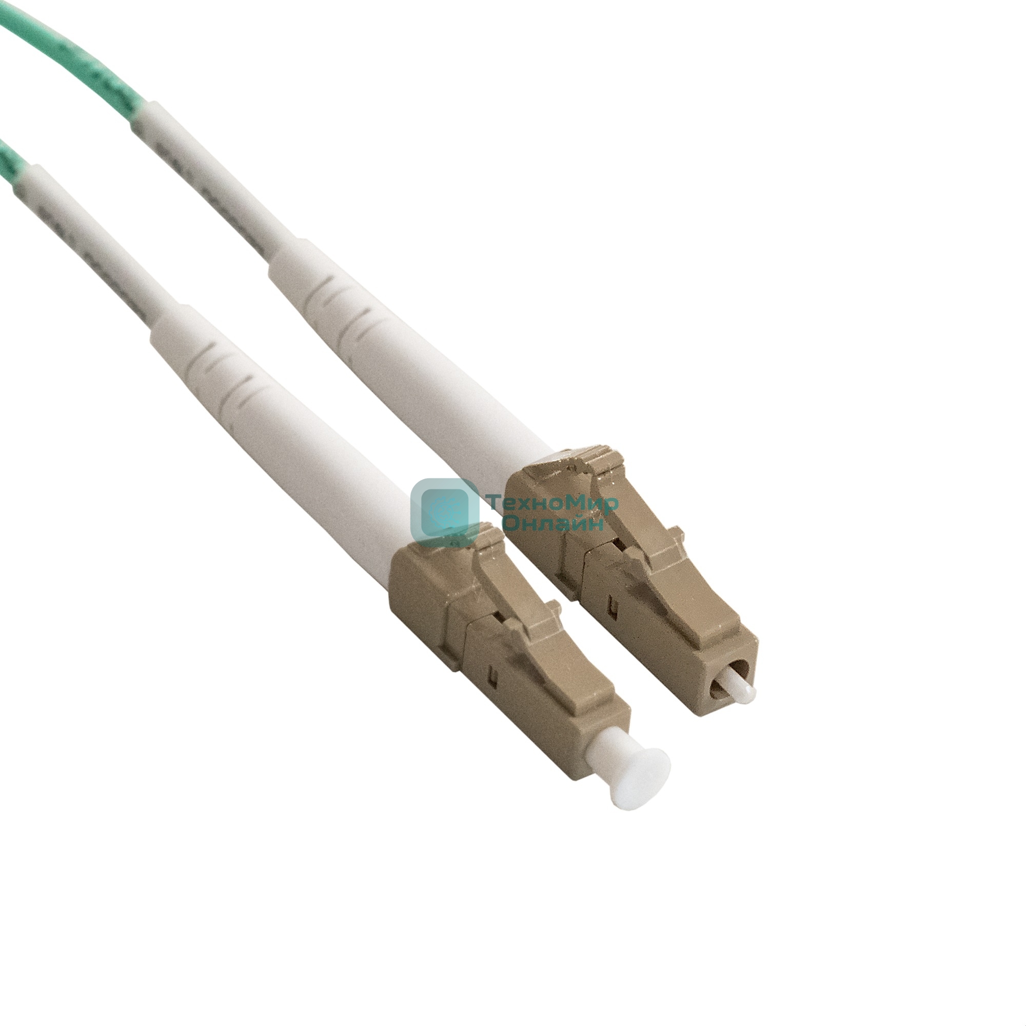 Патч-корд волоконно-оптический ExeGate FC-S-503-LC-LC-2M-LSZH (Шнур ВО MM 50/125 (OM3), LC/UPC-LC/UPC, Simplex, LSZH, 2м)