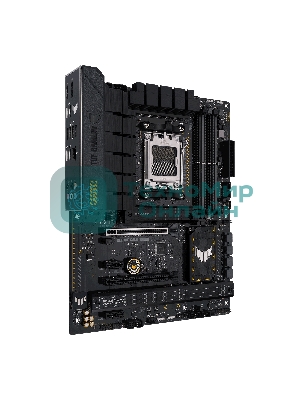 Материнская плата ASUS TUF GAMING B650-PLUS, AM5, AMD B650, 4xDDR5, 4xSATA, 3xM.2, 1xPCI-E 4.0 x16, 1xPCI-E 4.0 x4, 2xPCI-E x1, 1xHDMI, 1xDP, 1x 2.5Gb LAN, 2xUSB-A 3.2 Gen 2, 1xUSB-A 3.2 Gen 2x2, 1xUSB-C 3.2 Gen 2, 5x3.5 мм, 7.1, ATX