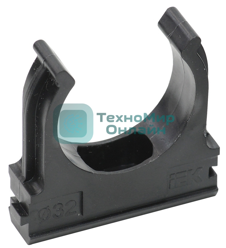 Держатель с защелкой IEK CTA10D-CF32-K02-050 CF32 IEK черный