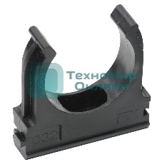 Держатель с защелкой IEK CTA10D-CF32-K02-050 CF32 IEK черный