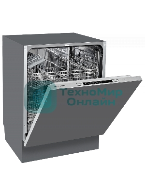 Встраиваемая посудомоечная машина Kuppersberg GSM 6072, серебристый, 59.8 см, 12 компл., 49 дБ, класс A++