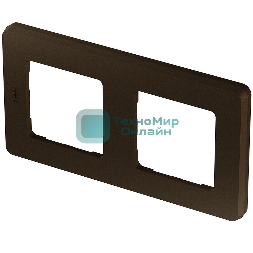 Рамка 2 поста бронза Inspiria