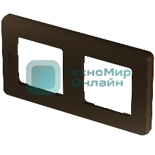 Рамка 2 поста бронза Inspiria