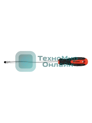 Отвертка Matrix Fusion, SL6,0 х 200 мм, CrV, 3-х компонентная рукоятка 