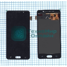 Дисплей для Samsung Galaxy A5 (2016) SM-A510F в сборе с тачскрином (TFT) черный