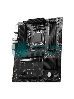 Материнская плата MSI PRO B650-S WIFI, AM5, AMD B650, 4xDDR5, 4xSATA, 2xM.2, 1xPCI-E 4.0 x16, 1xPCI-E 4.0 x4, 1xHDMI, 1xDP, 1x2.5Gb LAN, 3xUSB 3.2 Gen 1, 3xUSB 3.2 Gen 2, 6x3.5 мм, 7.1, Standard-ATX
