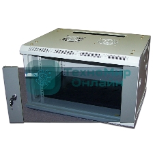 Шкаф настенный 2, 18U 600x450, стеклянная дверь