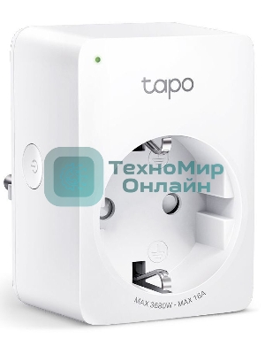 Умная розетка Mini Smart Wi-Fi Socket, Energy MonitoringSPEC: 100-240 V, Max Load 16 A, 50/60 Hz, 2.4 GHz Wi-Fi networkingFEATURE: Amazon Certified for Humans (FFS), Energy Monitoring, Voice Control (works with Amazon Alexa and Google Assistant), Remote Control