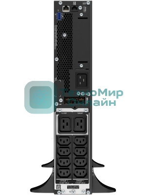 Источник бесперебойного питания APC Smart-UPS SRT SRT3000XLI 2700Вт 3000ВА черный