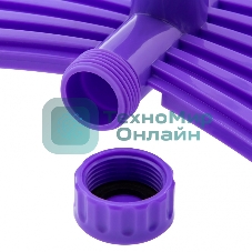 Разбрызгиватель пластиковый Palisad, вращ. с 3 лоп., штуц D 3/4