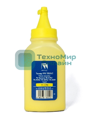 Тонер NVPrint для Kyocera ТК-5140/ТК-5150/ТК-5270/ТК-5280 Type2 (85г) Yellow совместимый