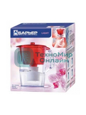 Фильтр для воды Фильтр-кувшин для воды БАРЬЕР Лайт(красный)