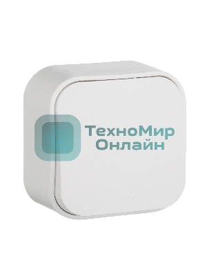 Переключатель 10A одноклавишный (белый) Legrand 782204