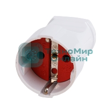 Розетка разборная Rexant Евро с з/к 16А белая