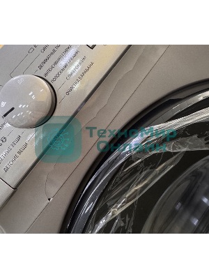 (Поврежденный товар) Стиральная машина Samsung WW80T3040BS/LP серебристый 8кг [См.описание!]