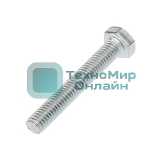 Болт шестигранный Kranz DIN 933, 6х50, упаковка поставщика (24 кг./2 100 шт.)