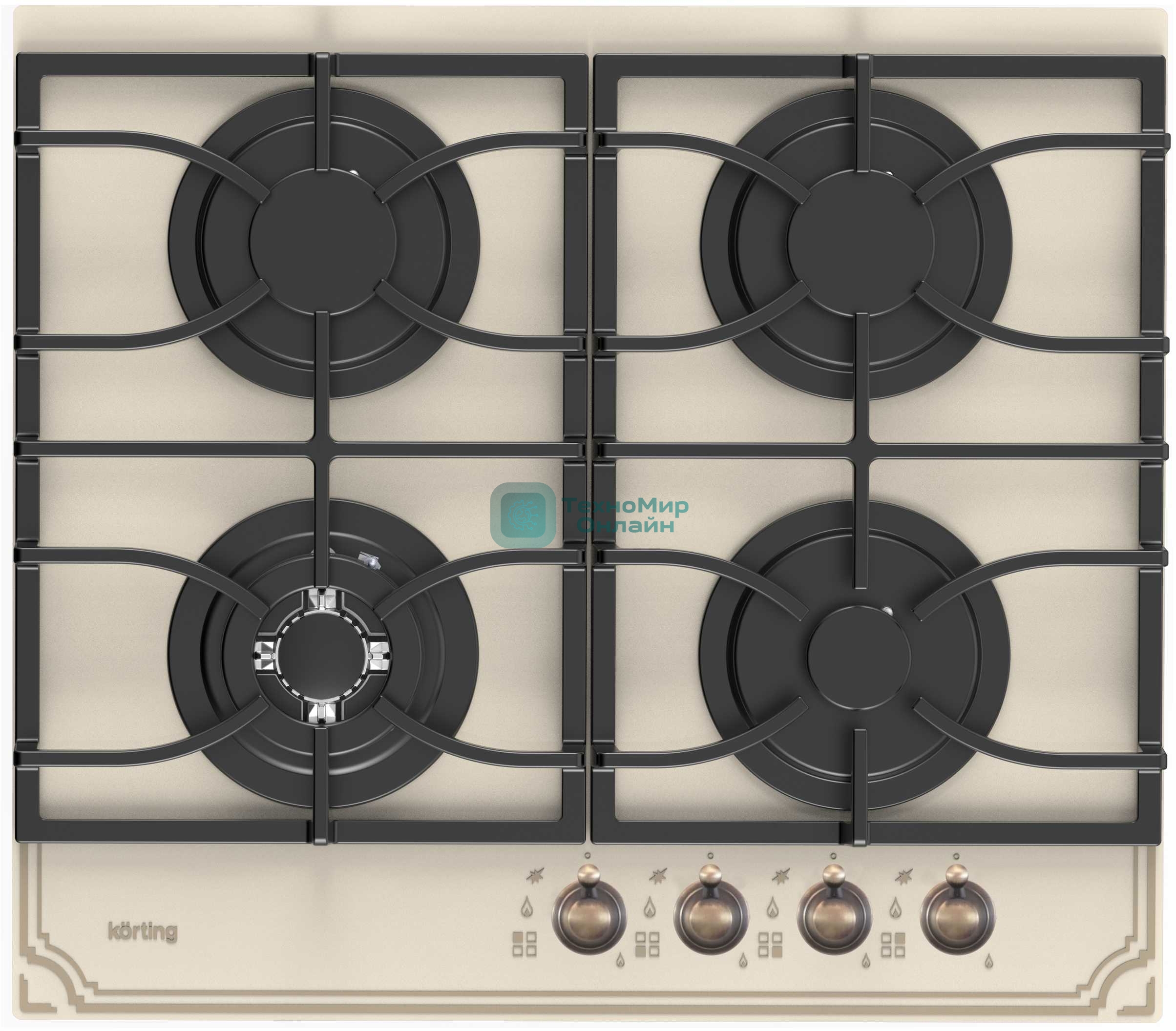Газовая варочная панель Korting HGG 6911 CTRB