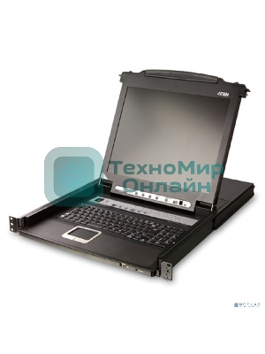 KVM переключатель Aten KVM W/LCD 8PORT CL5708M-ATA-RG