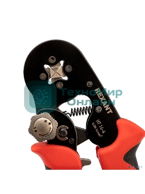 Кримпер Rexant HT 16-4 для обжима штыревых наконечников 0.08-16.0 мм² с регулятором прижимного усилия