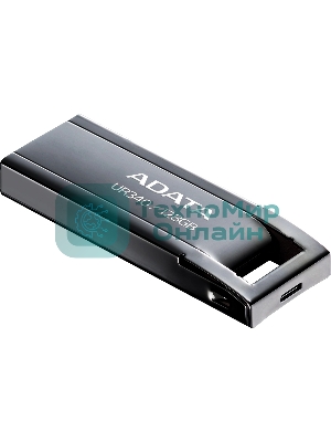 Флешка USB ADATA UR340 (AROY-UR340-128GbK), 128Gb, USB 3.2, R/W 100/30, черный