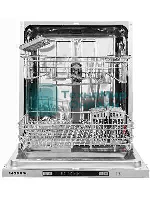 Встраиваемая посудомоечная машина Kuppersberg GSM 6072, серебристый, 59.8 см, 12 компл., 49 дБ, класс A++