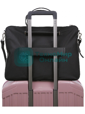 Деловая сумка женская Piquadro Lyra CA4021W92T/N с отделением для ноутбука черный ткань/натур.кожа