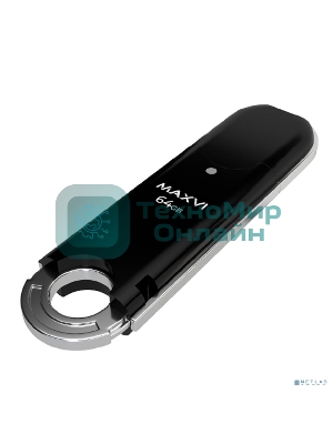 Флешка USB Maxvi P2 black (FD64GbUSB20C10P2), 64Gb, USB 2.0, R/W 30/10, черный