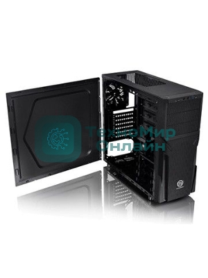 Компьютерный корпус Thermaltake Versa H21 черный без БП ATX 2x120мм 1xUSB 2.0 1xUSB 3.0 audio bott PSU