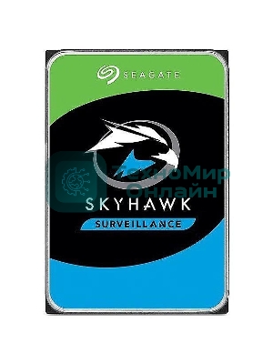 Жесткий диск Seagate 4Tb Skyhawk (ST4000VX016) OEM Serial ATA III, 5400 rpm, 256mb, для видеонаблюдения