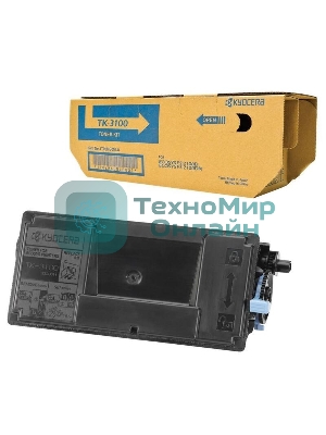 Картридж лазерный Kyocera TK-3100 (1T02MS0NL0) черный для FS-2100D/2100DN/M3040dn/M3540dn 12500 стр.