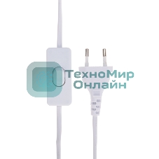 Светильник декоративный настольный Rexant Форте, основание дуга под золотой мрамор, бежевый абажур, цоколь Е27, 60Вт