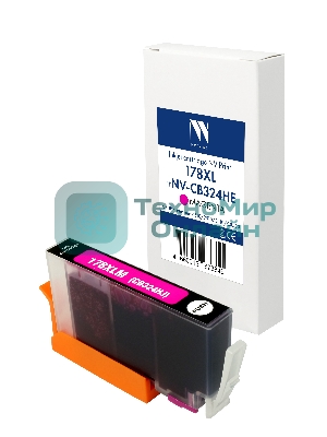 Картридж струйный NVPrint 178XL (NV-CB324HE) Magenta для HP Photosmart 6510/7510/B110/C8583 (15 мл) совместимый