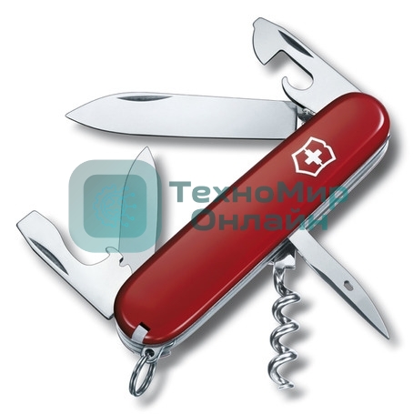 Нож перочинный Victorinox Spartan (1.3603.B1) 91мм 12функций красный блистер
