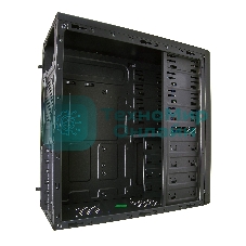 Компьютерный корпус Miditower ExeGate XP-330U Black, ATX, (XP400, Black,120мм), 2хUSB+2хUSB 3.0, Audio