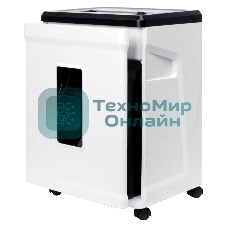 Шредер ГЕЛЕОС УМ26-2, (DIN P-2), полоса 3,9мм, 17-21 лист (70г/м2), CD/пл.карты/скрепки/скобы, 26 литров