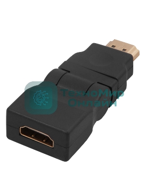 Переходник штекер Rexant HDMI - гнездо HDMI, поворотный