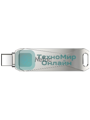 Флешка USB Netac U782C NT03U782C-128G-30PN dual USB 3.0+TypeC 128Gb, retail version