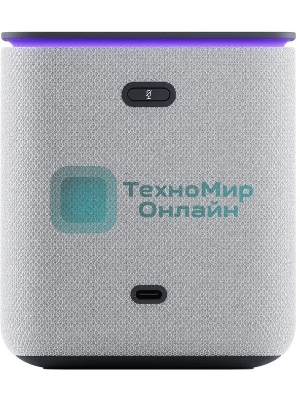 Умная колонка Яндекс Станция Миди, 24Вт, с экраном, 2 динамика, Wi-Fi, BT5.0, Zigbee, Алиса, серый