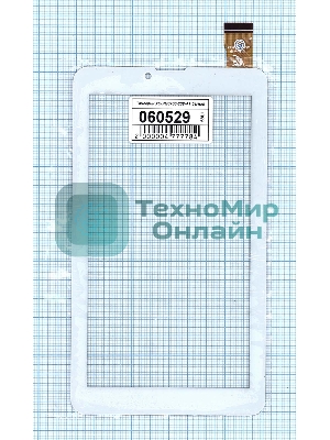 Сенсорное стекло (тачскрин) XC-PG0700-238-A1, белое