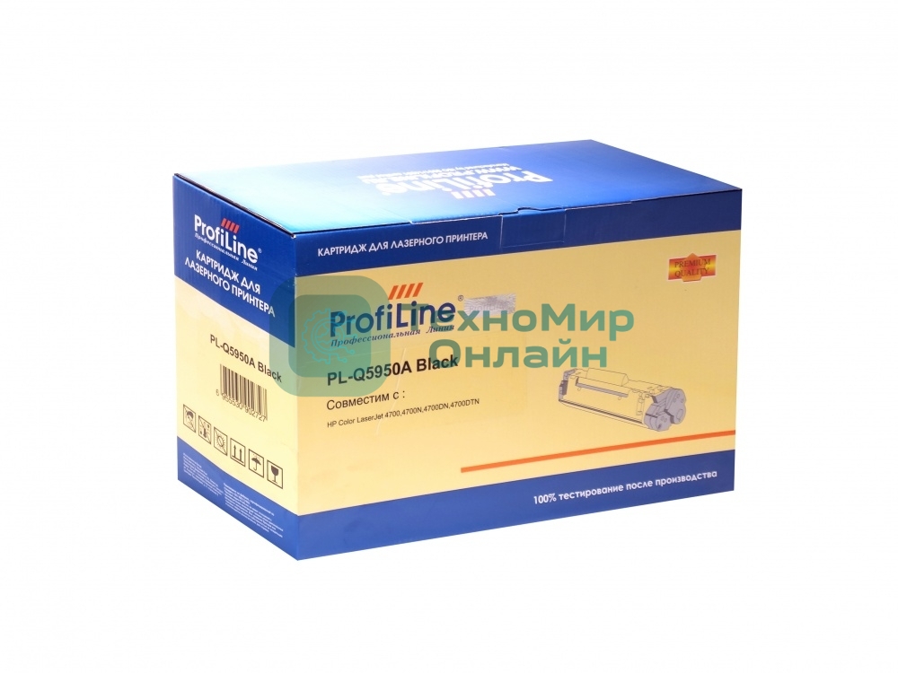 Картридж лазерный ProfiLine PL-Q5950A для принтеров HP Color LJ 4700/4700n/4700dn/4700dtn Black 11000 копий