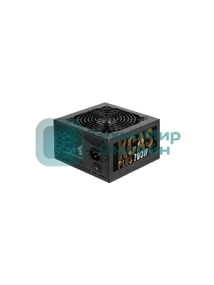 Блок питания Aerocool/Formula AC KCAS PLUS 700, 700Вт, 80 PLUS Bronze, 120мм черный (аналог Aerocool KCAS PLUS 700W)