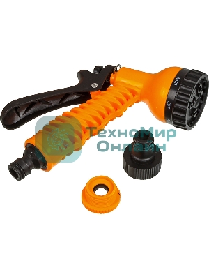 Набор для полива с растягивающимся шлангом 30м Вихрь 73/7/2/27