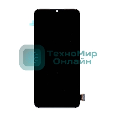 Дисплей для Xiaomi Mi A3 Lite, Mi 9 Lite, CC9 в сборе с тачскрином OLED черный