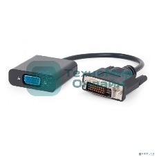 Кабель переходник Bion DVI-D-VGA Digital, 25M/15F, кабеля 0.2м BXP-A-DVID-VGAF-01